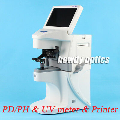 Auto Lensmeter Optical Lensometer Digital Lens Meter With Printer Pd&ph Uv Meter